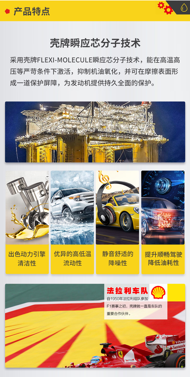 殼牌 全合成機油 超凡喜力Ultra 5W-40 灰殼A3/B4 SN PLUS 4L裝-第5張圖片-鄭州市冠恒貿(mào)易有限公司【官方網(wǎng)站】-車用潤滑油服務(wù)專家